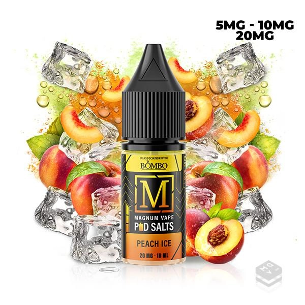 MAGNUM POD SALTS PEACH ICE 10ML