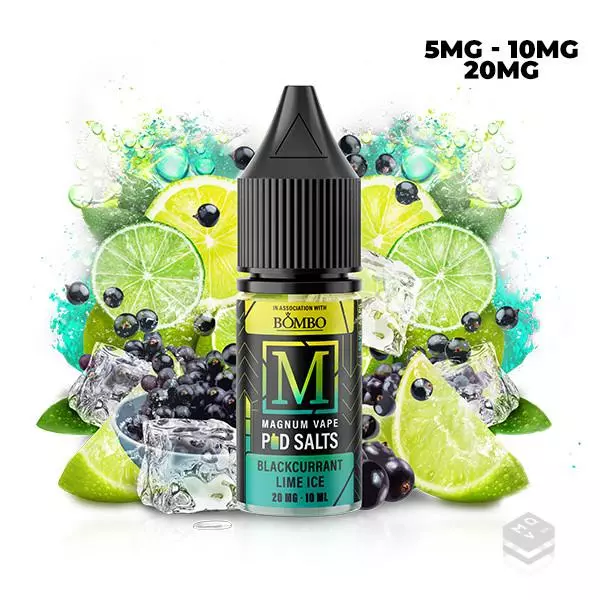 MAGNUM POD SALTS BLACKCURRANT LIME ICE 10ML