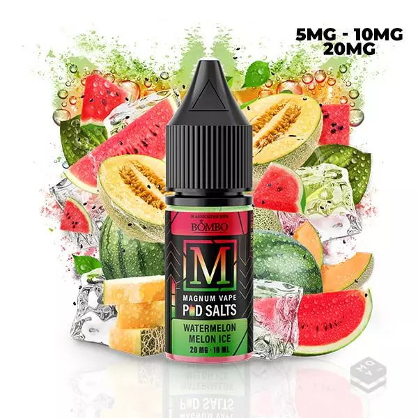 MAGNUM POD SALTS WATERMELON MELON 10ML