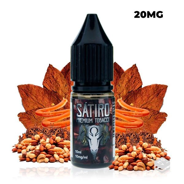 SATIRO PREMIUM TOBACCO 10ML RAM MOD NIC SALTS VAPE