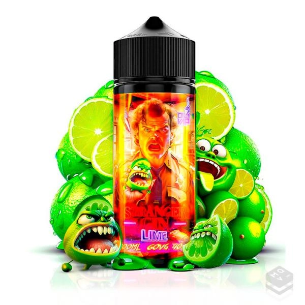 LIME ELIQUID STRANGER GIN OIL4VAP 100ML