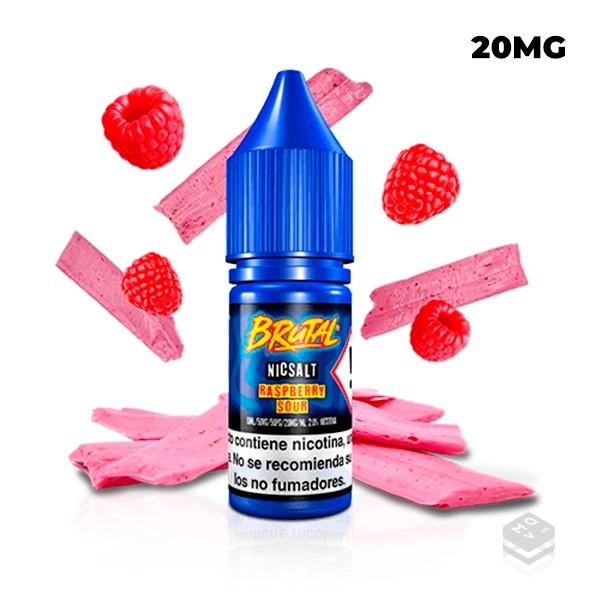 RASPBERRY SOUR BRUTAL SALT JUST JUICE 10ML VAPE