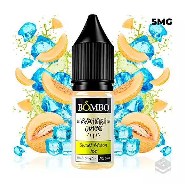 SALES DE NICOTINA SWEET MELON ICE WAILANI JUICE BY BOMBO ELIQUIDS 10ML