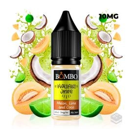 MELON LIME & COCO WAILANI JUICE BY BOMBO ELIQUIDS 10ML VAPE NICOTINE SALT