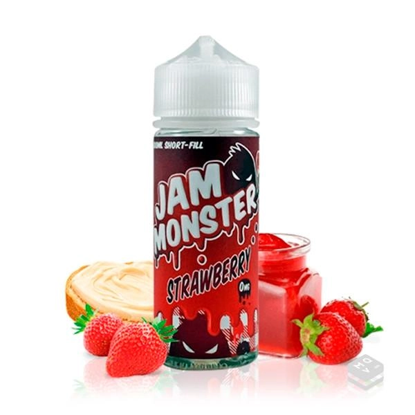 ELIQUID STRAWBERRY JAM MONSTER 100ML VAPE