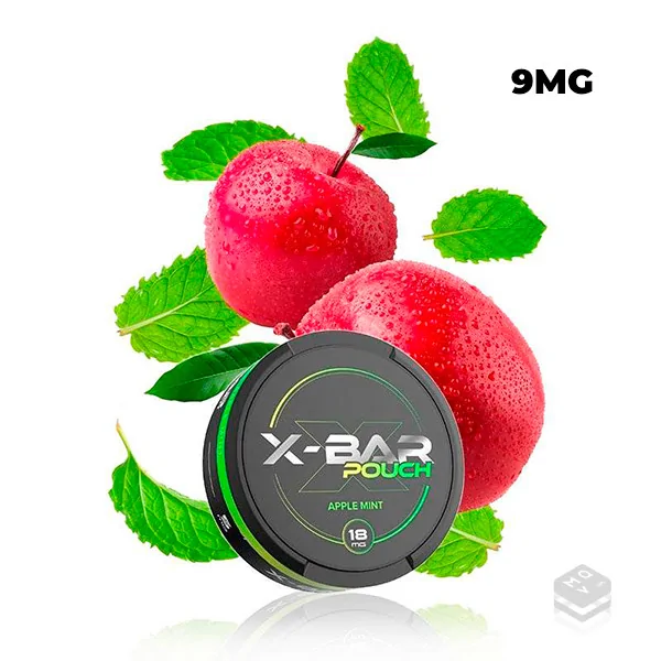 X-BAR POUCH APPLE MINT NICOTINE POUCH