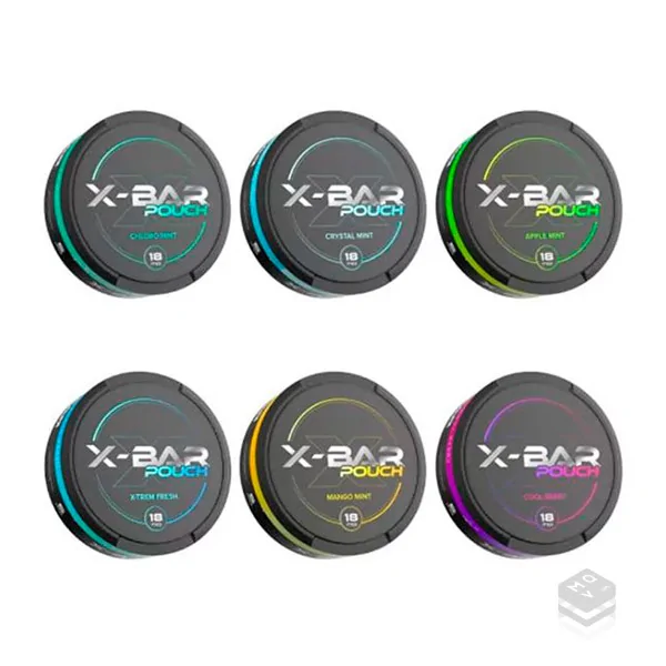 X-BAR POUCH APPLE MINT NICOTINE POUCH