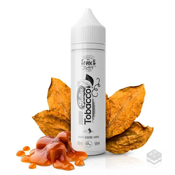 THE FRENCH BAKERY BUTTER TOBACCO LIQUIDS 50ML VAPE