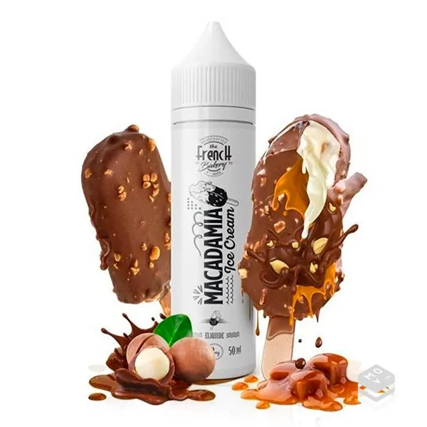 MACADAMIA ICE CREAM THE FRENCH BAKERY LIQUIDS 50ML