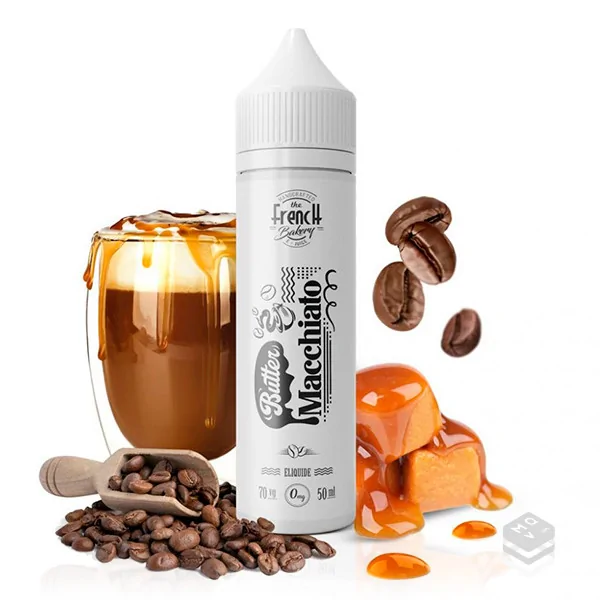 BUTTER MACCHIATO THE FRENCH BAKERY LIQUIDS 50ML