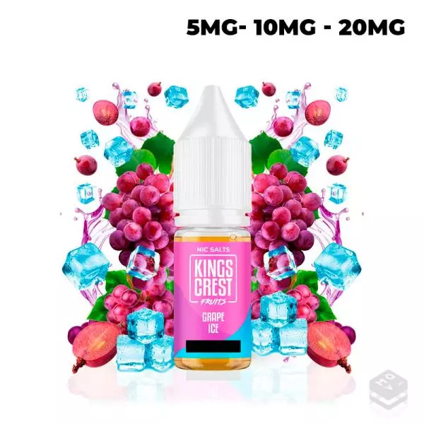 GRAPE ICE KINGS CREST SALTS 10ML