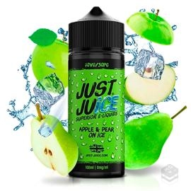 APPLE & PEAR ON ICE JUST JUICE 100ML VAPE