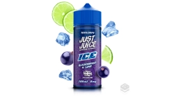 BLACKCURRANT LIME ICE JUST JUICE 100ML VAPE