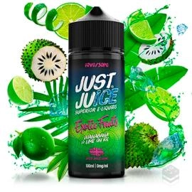 EXOTIC FRUITS GUANABANA LIME ICE JUST JUICE 100ML VAPE