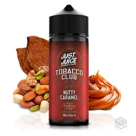 TOBACCO CLUB NUTTY CARAMEL JUST JUICE 100ML VAPE