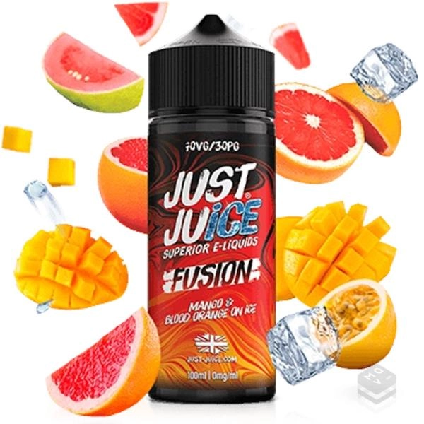 FUSION BLOOD ORANGE MANGO ON ICE JUST JUICE 100ML