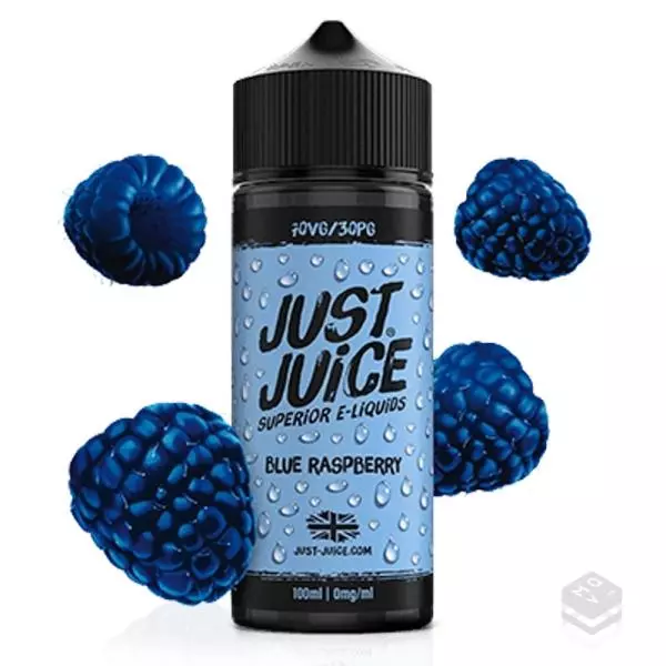 BLUE RASPBERRY JUST JUICE 100ML VAPE