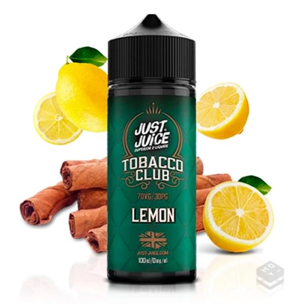 TOBACCO CLUB LEMON JUST JUICE 100ML