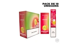PACK 10 DISPOSABLES PODS WITHOUT NICOTINE DRAGBAR ZOVOO 600 S WATERMELON MINT VAPE