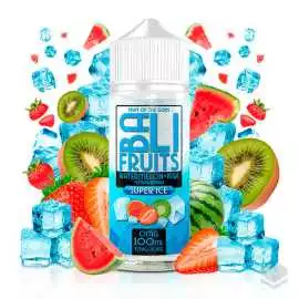 WATERMELON KIWI STRAWBERRY SUPER ICE BALI FRUITS KINGS CREST 100ML 0MG VAPE