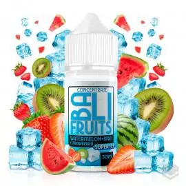 WATERMELON KIWI STRAWBERRY SUPER ICE BALI FRUITS FLAVOR 30ML KINGS CREST VAPE