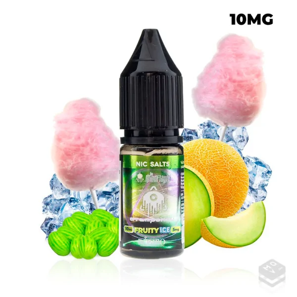 ATEMPORAL FRUITY ICE THE MIND FLAYER & BOMBO 10ML VAPE NICOTINE SALTS