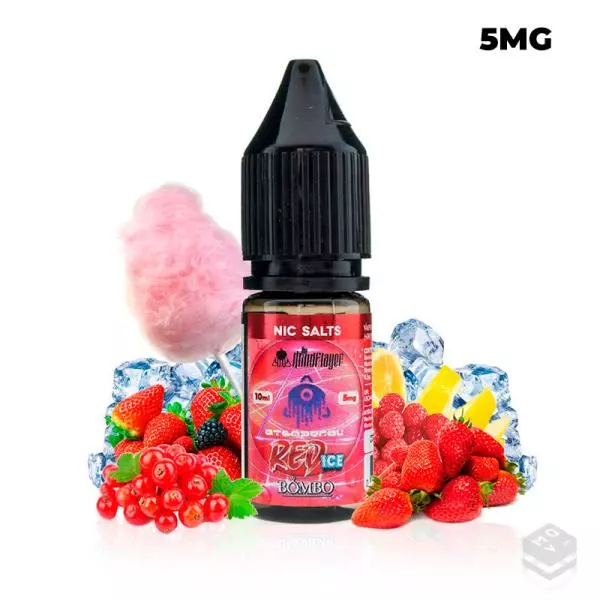 ATEMPORAL RED ICE THE MIND FLAYER & BOMBO 10ML VAPE NICOTINE SALTS