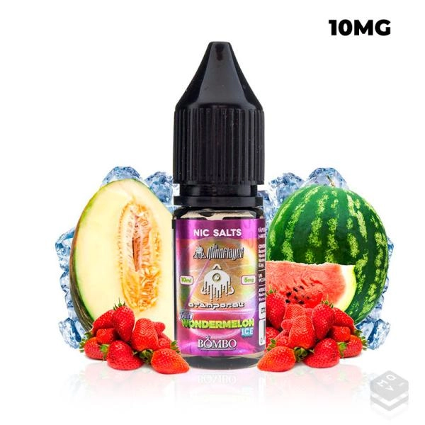 ATEMPORAL FRUITY WONDERMELON ICE THE MIND FLAYER & BOMBO 10ML VAPE NICOTINE SALTS