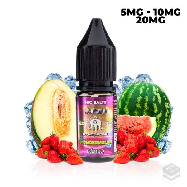 ATEMPORAL FRUITY WONDERMELON ICE THE MIND FLAYER & BOMBO 10ML VAPE NICOTINE SALTS