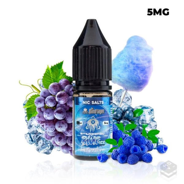 ATEMPORAL BLUE ICE THE MIND FLAYER & BOMBO 10ML VAPE NICOTINE SALTS