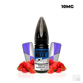 STRAWBERRY MAXX RIOT SQUAD BAR EDTN SALTS 10ML VAPE