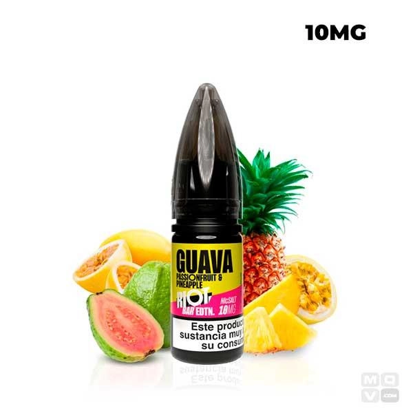 GUAVA PASSIONFRUIT PINEAPPLE RIOT SQUAD BAR EDTN SALTS 10ML