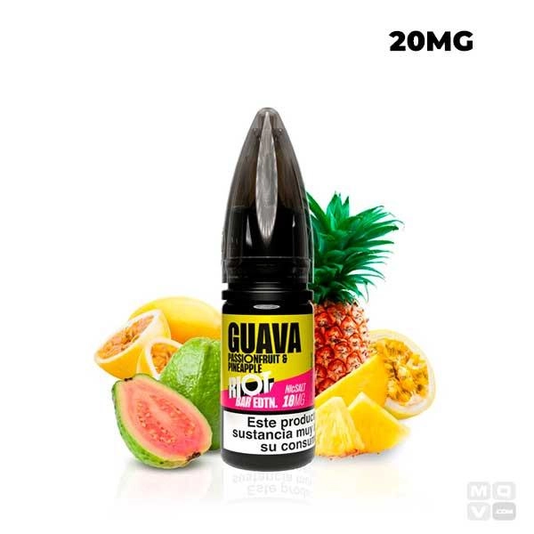 GUAVA PASSIONFRUIT PINEAPPLE RIOT SQUAD BAR EDTN SALTS 10ML