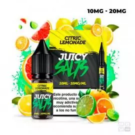 CITRIC LEMONADE 10ML JUICY SALTS VAPE