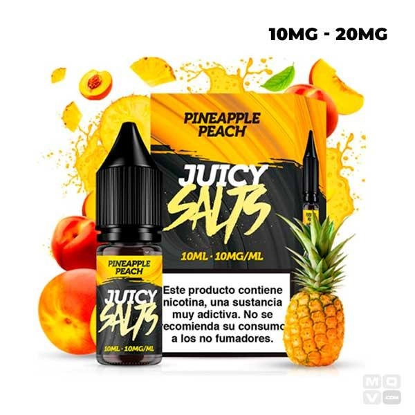 PINEAPPLE PEACH 10ML JUICY SALTS