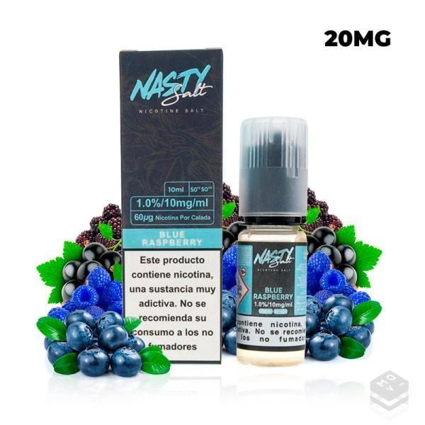 BLUE RASPBERRY SALT NASTY JUICE TPD 10ML