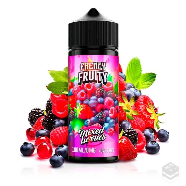 FRENZY FRUITY MIXED BERRIES ELIQUID 100ML