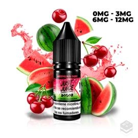 ELIQUID WATERMELON & CHERRY JUST JUICE 10ML VAPE