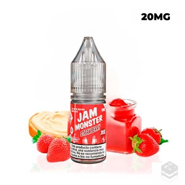 JAM MONSTER STRAWBERRY SALT 20 MG