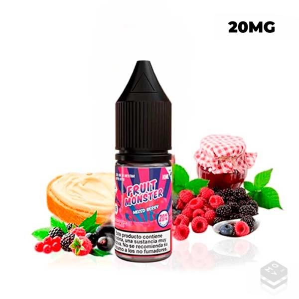 FRUIT MONSTER MIXED BERRY JAM MONSTER SALT 20 MG