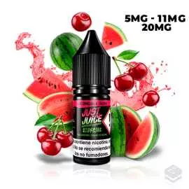 NIC SALT WATERMELON & CHERRY JUST JUICE 10ML VAPE