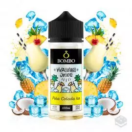 ELIQUID PIÑA COLADA ICE WAILANI JUICE BY BOMBO E LIQUIDS 100ML VAPE