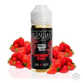 E-LIQUIDS STRAWBERRY BLOOD FRUIT LINE SADBOY TPD 100ML 0MG