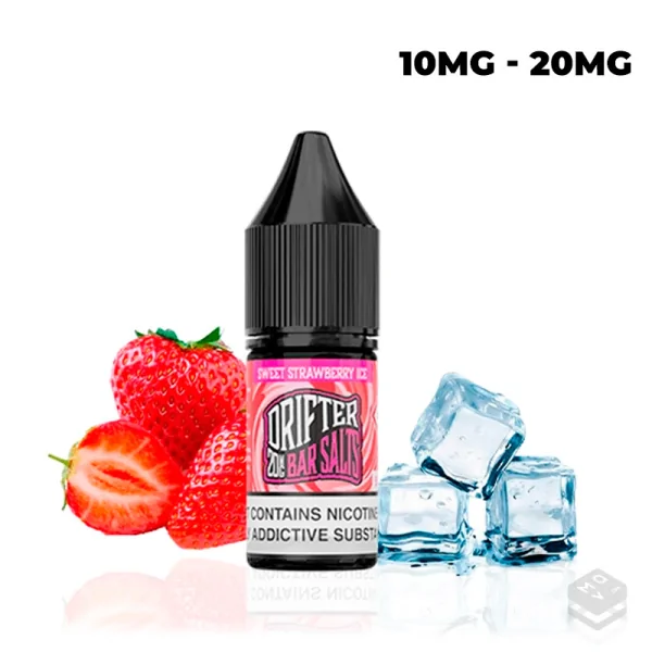 SALES JUICE SAUZ SWEET STRAWBERRY ICE DRIFTER BAR 10ML