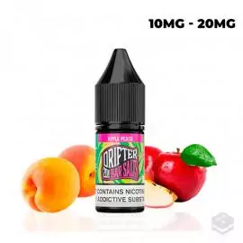 NIC SALTS JUICE SAUZ APPLE PEACH  DRIFTER BAR 10ML VAPE