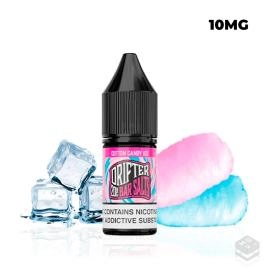 NIC SALTS JUICE SAUZ COTTON CANDY ICE DRIFTER BAR 10ML VAPE