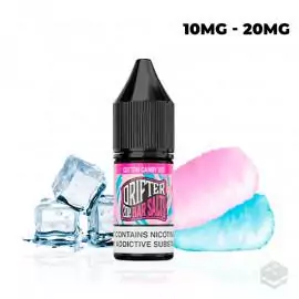 NIC SALTS JUICE SAUZ COTTON CANDY ICE DRIFTER BAR 10ML VAPE