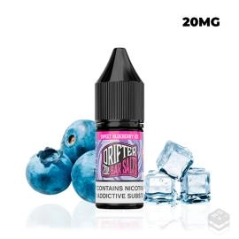 NIC SALTS JUICE SAUZ SWEET BLUEBERRY ICE DRIFTER BAR 10ML VAPE