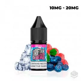 NIC SALTS JUICE SAUZ MAD BLUE DRIFTER BAR 10ML VAPE