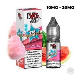 WATERMELON COTTON CANDY IVG JUICY SALT 10ML